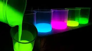 The Craziest Glow Pigments on Earth