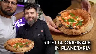 Contemporary Neapolitan pizza with high-hydration biga in a planetary mixer by @capuanovincenzo​