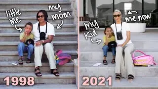 Recreating Old Photos of My Mom For Mother's Day!