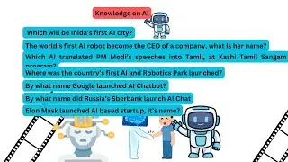 Current affairs on AI