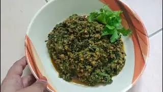 keema palak recipe#keemapalak#palak keema#recipekeema ashamedcookingchannel#cookingwithafshanKhan