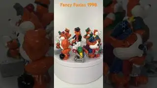 Kinder Surprise. Fancy Fuxies 1998. Киндер Сюрприз Лисята 1998