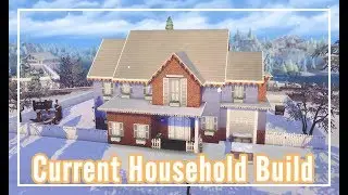 A House for Current Household Part 1 | The Sims 4: Speed Build