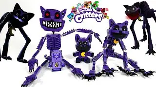 Making LEGO Poppy Playtime Chapter 3 CATNAP💜 Unofficial Lego💜
