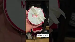 H&M HOME NEW CHRISTMAS PRODUCTS September 2025