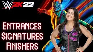 WWE 2K22 Entrances/Signatures/Finishers: Nikki Cross