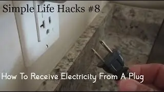 How to receive electricity from a plug