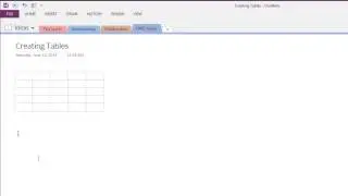 How to Create Tables Quickly in Microsoft OneNote
