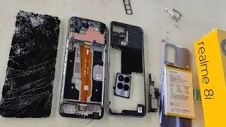 Realme 8i Disassemble || Realme 8i Back panel Remove || How to Open Realme 8i All internal parts
