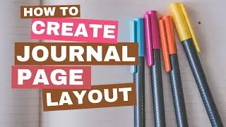 Quick Tip: How to Create Different Journal Page Layouts using PowerPoint | Easy DIY Tutorial