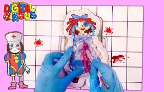 DIY The Amazing Digital Circus Game book/ What's inside Ragatha? Episode @GLITCH