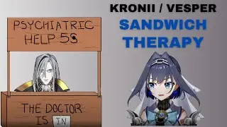 Hololive Ouro Kronii 💙 sandwich addiction therapy #hololive