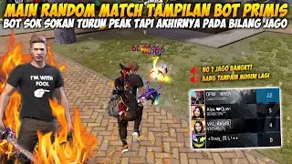 random match pake tampilan bot primis!! pada kaget bot mode https pake shotgun 2 aim merah!!