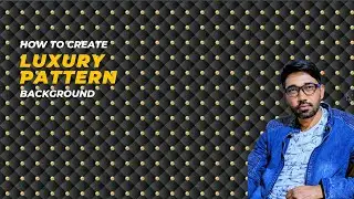 How to  create Luxury Pattern Background in Adobe Illustrator Urdu/Hindi