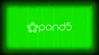 old film effect - green screen