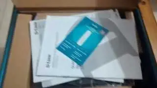 D LINK DSL 2730U Wireless N 150 ADSL2+ Modem Router unboxing