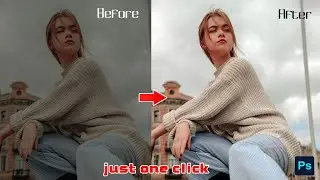 Make popup your image automatically in photoshop |Auto tone