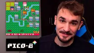 I made a city-building simulator on PICO8.
