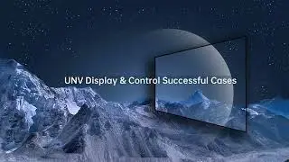 โปรเจคที่ประสบความสำเร็จของ UNV Display & Control  