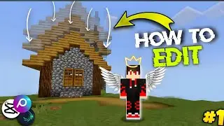 How to Edit a Dropping House Effect in Mobile || Minecraft Edit Videos || in 5 minutes !!