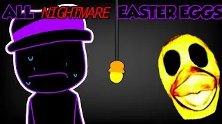 All The Secret Easter Eggs With The New NIGHTMARE Glove! (Roblox Slap Battles)