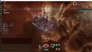 My first Burner Mission in EvE Online (Dramiel)