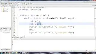 Beginning Java Tutorial: 9 Variables change values