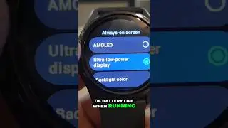 This Smartwatch Lasts 40 Days Without Charging 🤯 #smartwatch #applewatch #galaxywatch #samsungwatch
