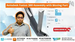 Autodesk Fusion 360 Assembly with Moving Parts