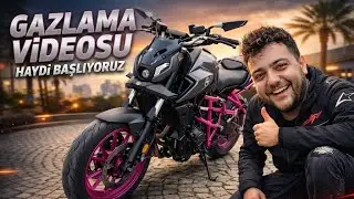 MT-07 Gazlama Testi 🏍️