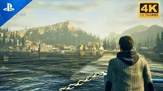 ALAN WAKE REMASTERED (PS5) Episode 1: Nightmare - Welcome To Bright Falls Walkthrough (4K HDR)