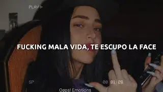 Nicki Nicole - Mala Vida (Letra)