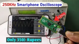 Make the Best Smartphone Oscilloscope using Raspberry Pi Pico [ENG SUB]