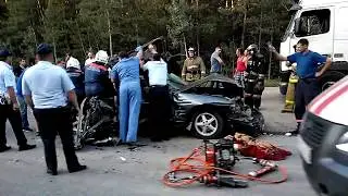 СТРАШНАЯ АВАРИЯ ОКОЛО АКАДЕМГОРОДКА