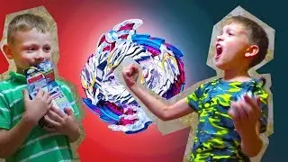 ЭПИЧЕСКАЯ БИТВА НА КОНУ БЕЙБЛЕЙД КОШМАРНЫЙ ЛУИНОР ТАКАРА ТОМИ Beyblade Burst Nightmare Longinus