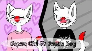🇯🇵 Japan Girl Vs Japan Boy 🇯🇵 Country Humans