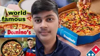 Tasting Famous Domino's Pizza🍕/Food/Vlog/Hyderabad🤤