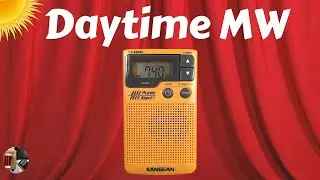 Sangean DT-400W AM FM Public Alert Radio Daytime MW