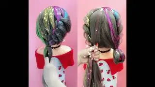 Daily Compilation,Creative beautiful Hair Style Tutorial #hairstyle #hairdesign New Curly Hairstyles