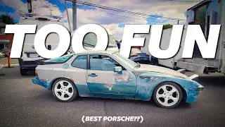 Enjoying my new PORSCHE 944