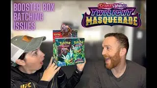 Pokemon Twilight Masquerade Booster Box Opening ‼️ Major Batching Issues Found 🤨