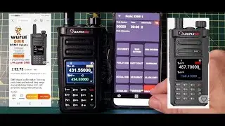 D99 DMR Analogue Ham Radio -DTMF Demonstration