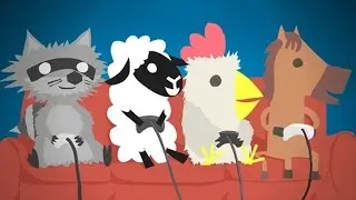 Ultimate Chicken Horse ИГРАЕМ ПО СЕТИ