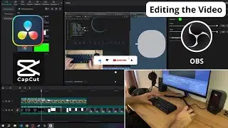 How I Record and Edit Video - Video Editing | OBS Studio and CapCut PC