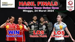 Hasil Lengkap Finals dan Juara Yonex Swiss Open 2024