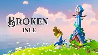 BROKEN ISLE (Golden Apple Archipelago 2.8) - Mesmerizing Waves | Genshin impact music relaxing