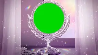 Magic mirror green screen animation 1 no copyright ©️ 