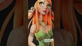 Character sculpting and render workflow 
