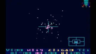 Atari 800 Game:   Star Raiders (1979 Atari)