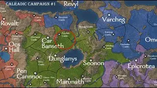FIRST CALRADIC CAMPAIGN EVENT! Prologue | Battle of Pendraic Sturgia vs Empire!